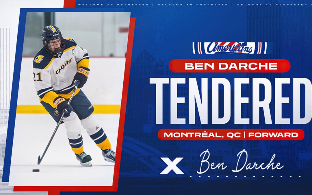 TENDER ALERT: Jr. Americans Proudly Ink Deal with Ben Darche