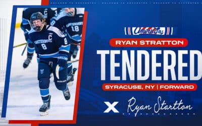 NEWS: Jr. Americans and New York native Ryan Stratton Agree on Tender Contract